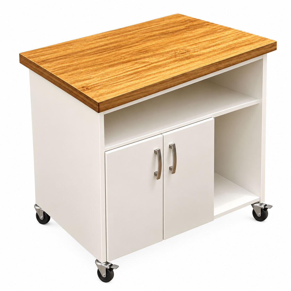 Movable Kitchen Island with Storage
