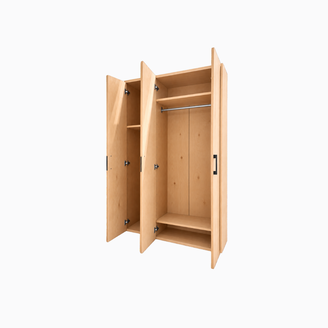 Double-Sided Entryway Cabinet & Room Divider