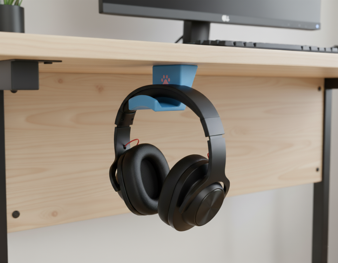 Cat Paw Under Shelf Hook