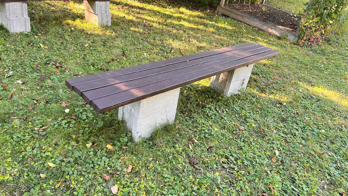Outdoor Backyard Bench