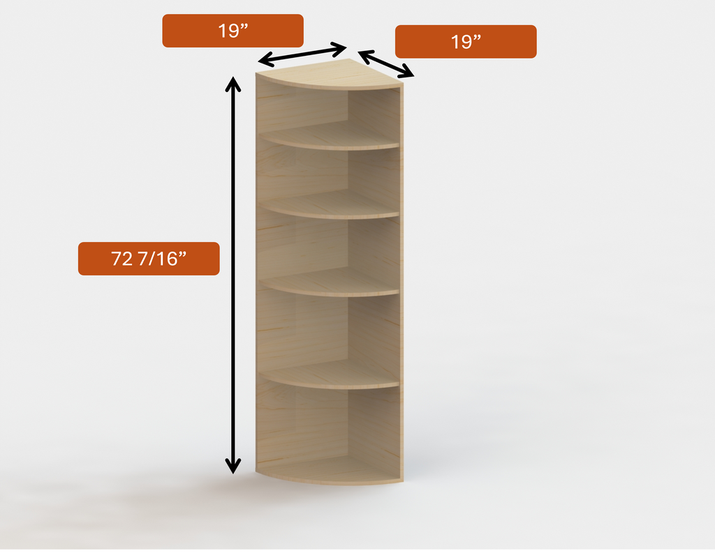Corner Shelf | Circle Wall Shelf | Storage
