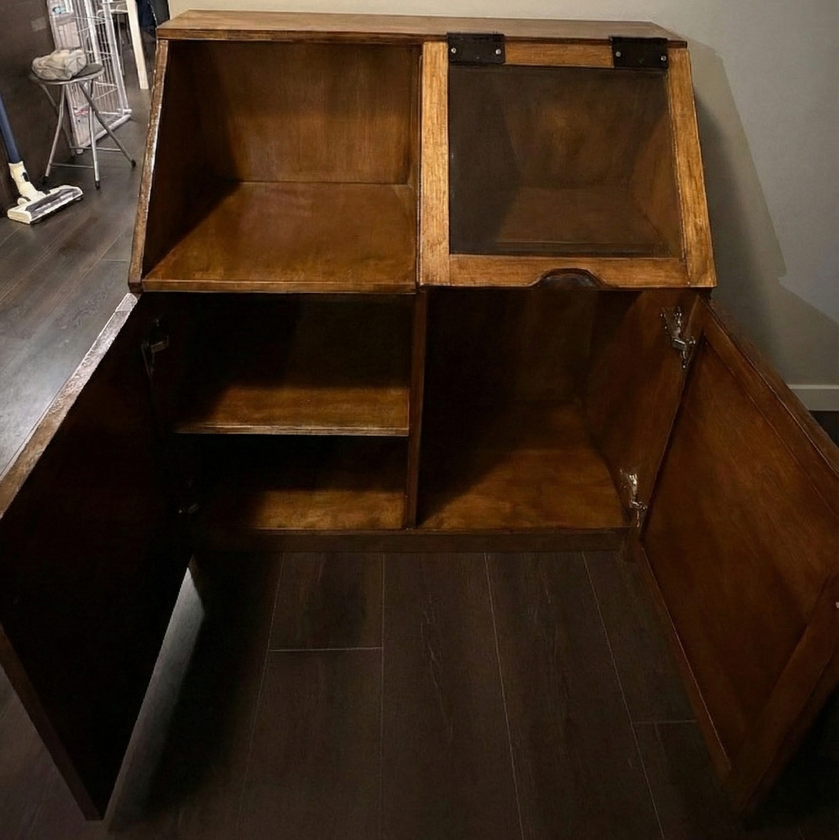 Custom Pet Supply Storage Cabinet